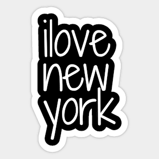 I LOVE NEW YORK Sticker